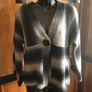 Sweater jacket cardigan acrylic blnd Studioworks M